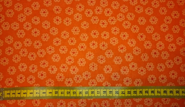 Orange Flowers on Orange - Click Image to Close